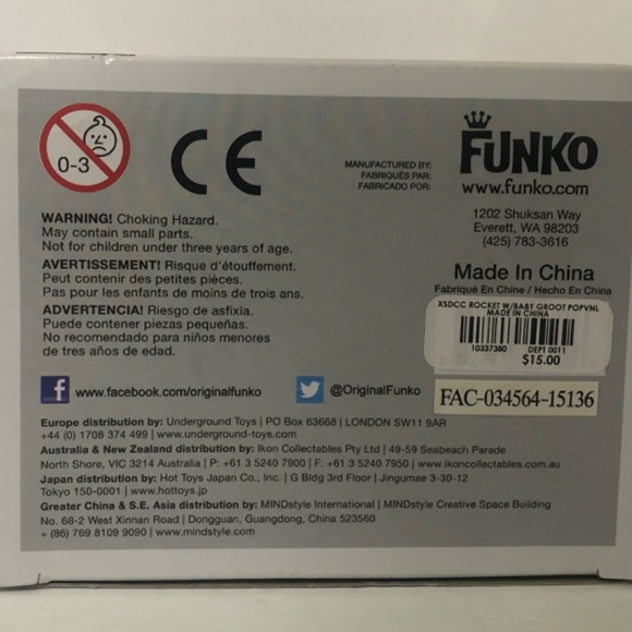 Funko Guardian of Galaxy 93 (Rocket Potted Grout) - Picture 8 of 12